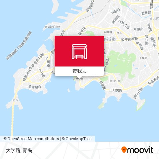 大学路地图