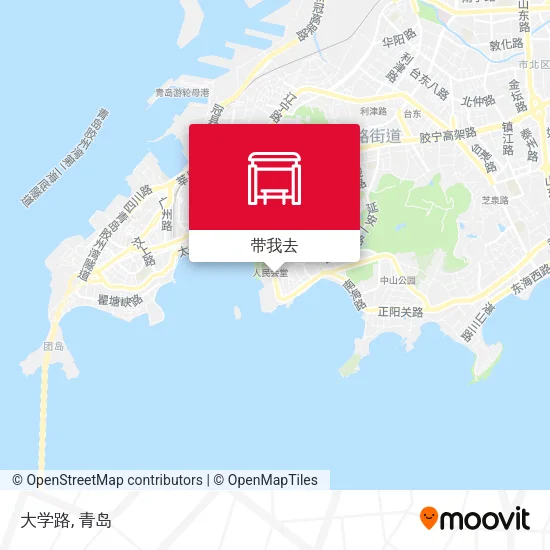 大学路地图