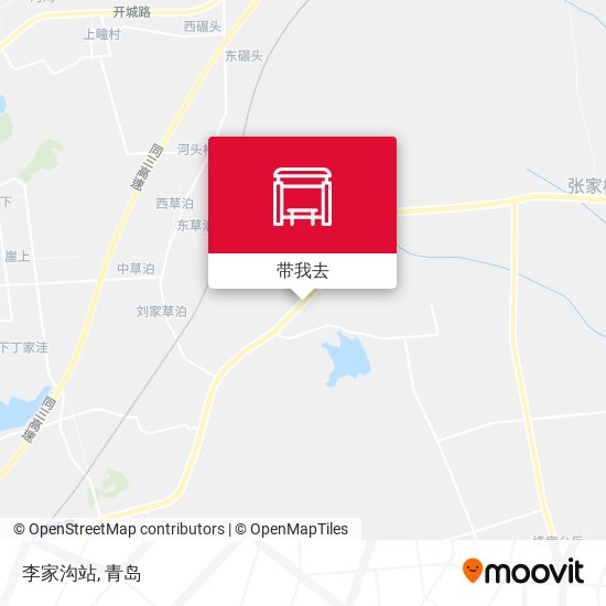 李家沟站地图