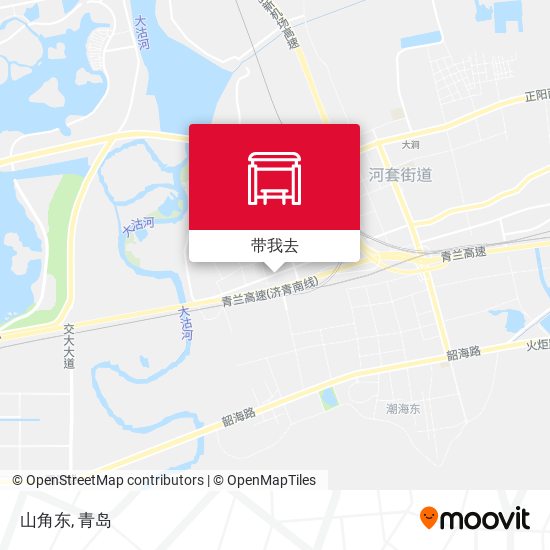 山角东地图