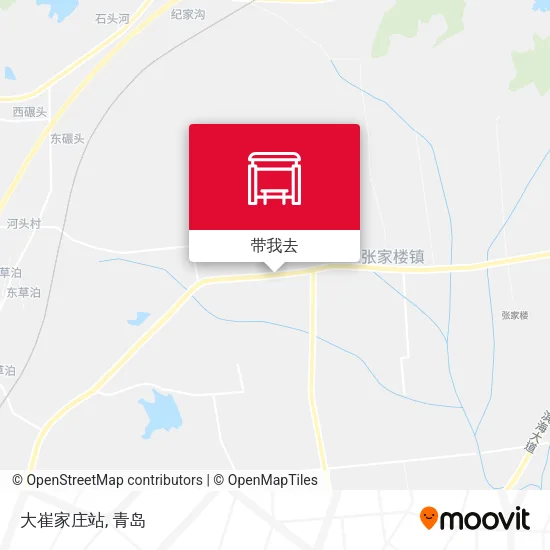大崔家庄站地图