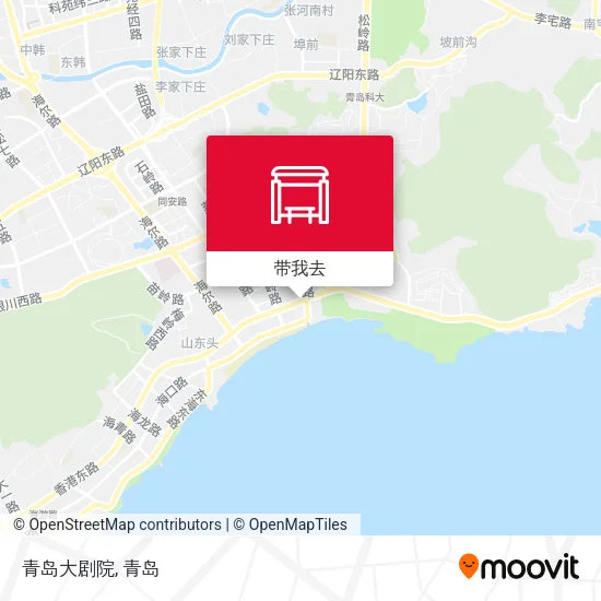 青岛大剧院地图