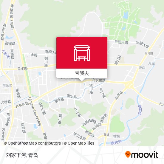 刘家下河地图