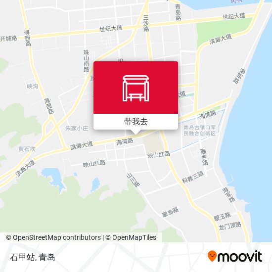 石甲站地图