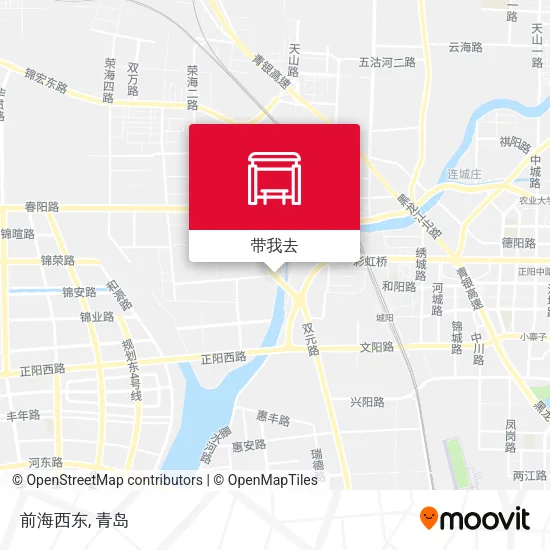 前海西东地图