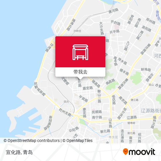 宣化路地图