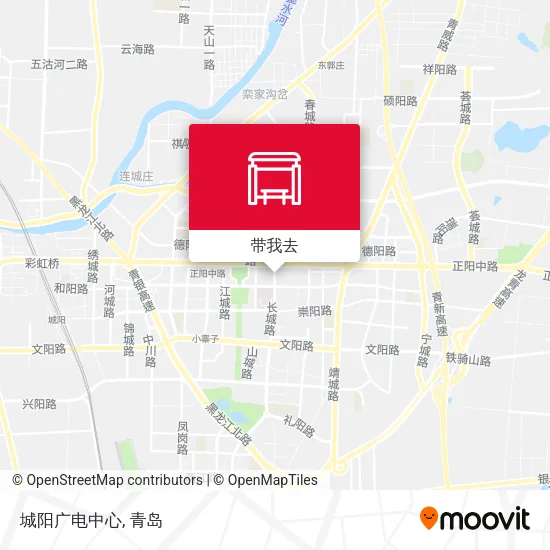 城阳广电中心地图