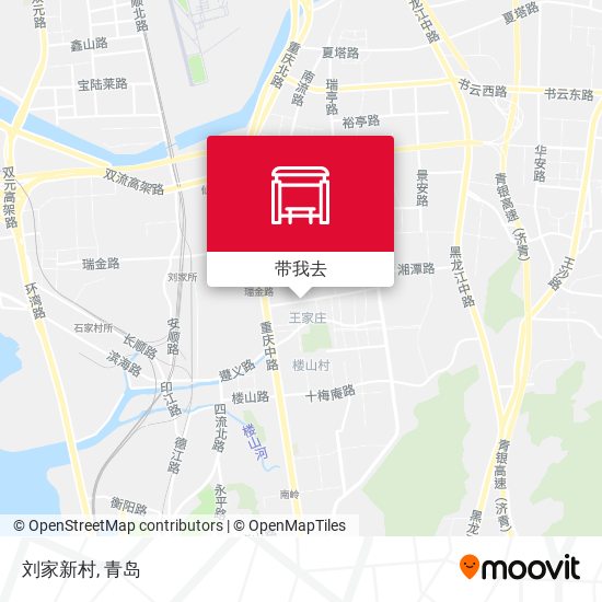 刘家新村地图