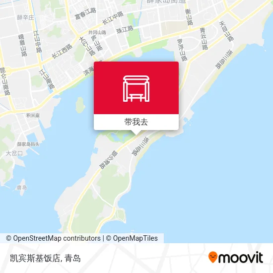 凯宾斯基饭店地图