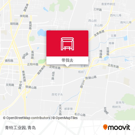 青特工业园地图