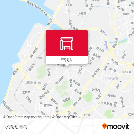 水清沟地图