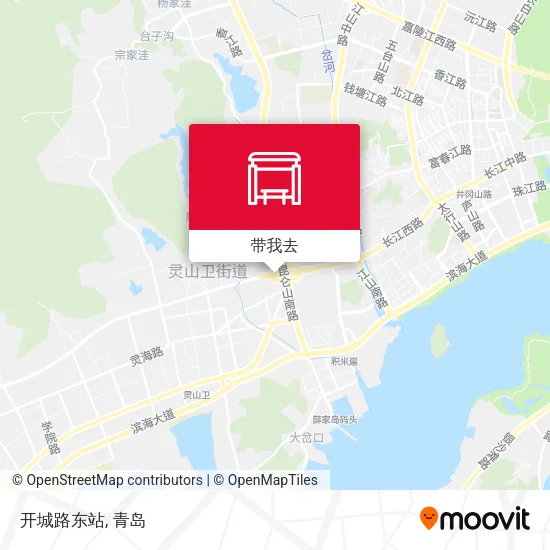 开城路东站地图
