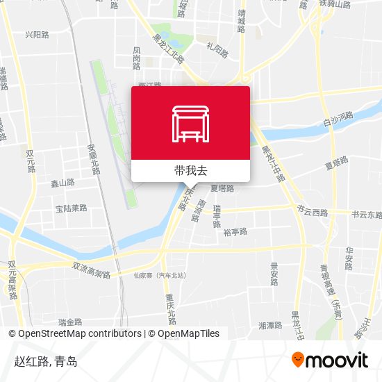 赵红路地图