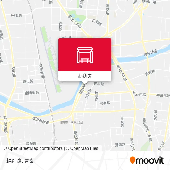赵红路地图