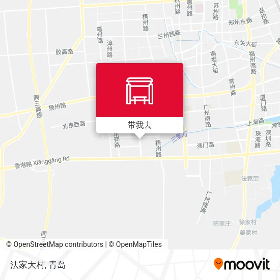法家大村地图