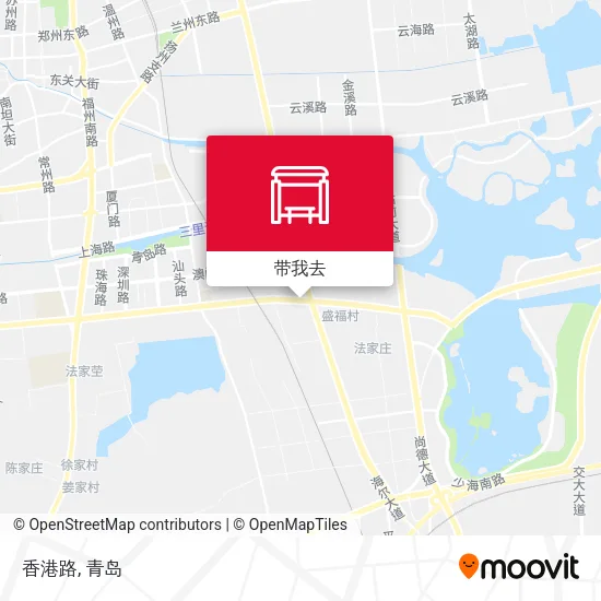 香港路地图