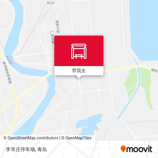 李哥庄停车场地图