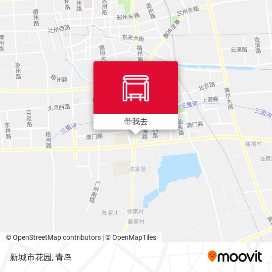 新城市花园地图