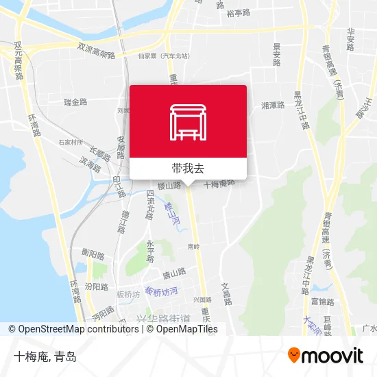 十梅庵地图