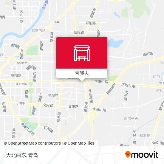 大北曲东地图