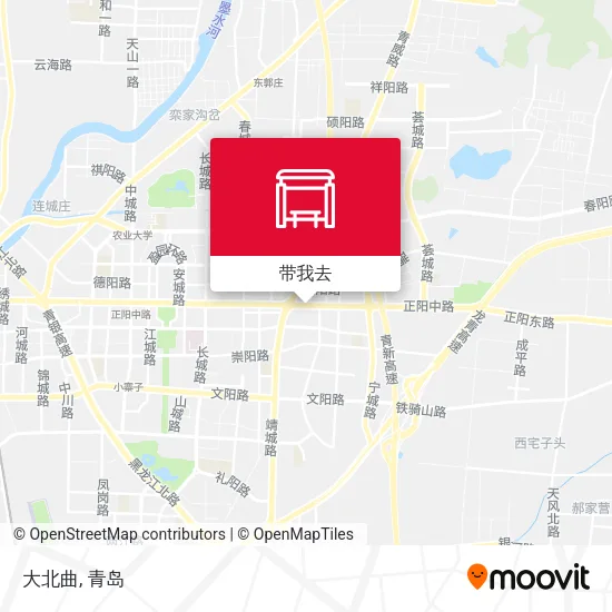 大北曲地图