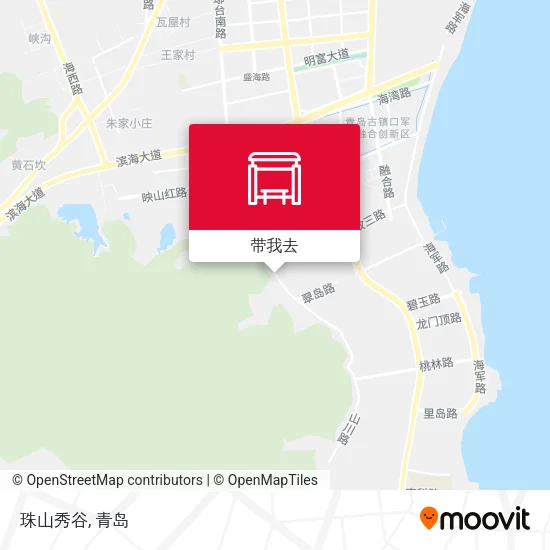 珠山秀谷地图