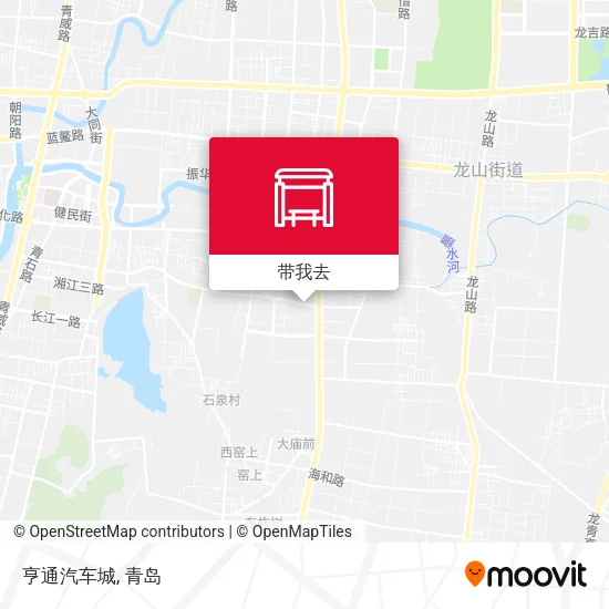 亨通汽车城地图