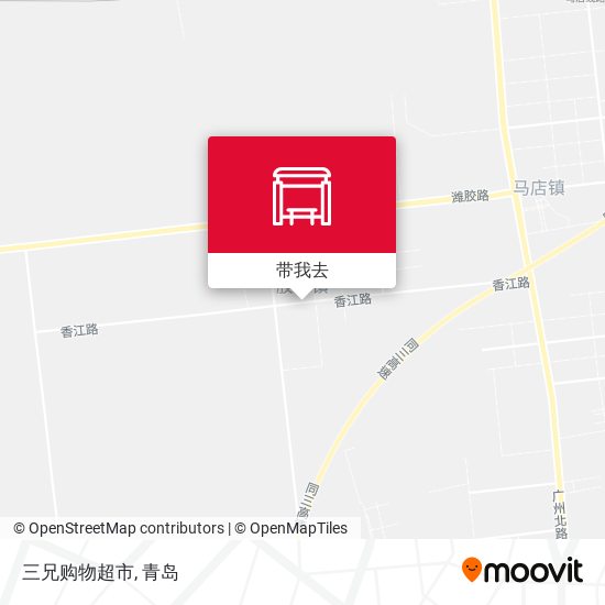 三兄购物超市地图