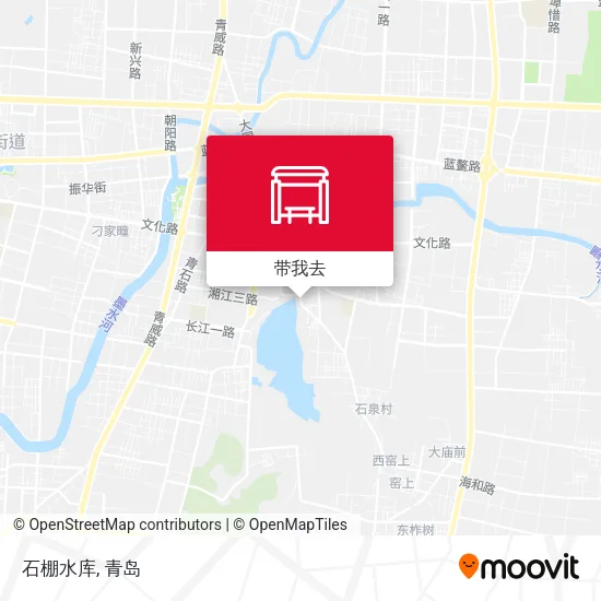 石棚水库地图