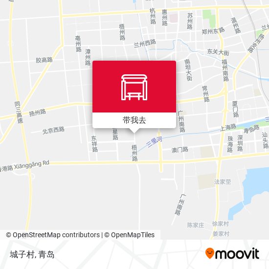 城子村地图