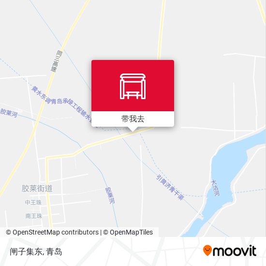 闸子集东地图