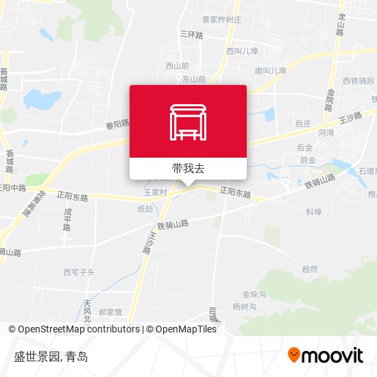 盛世景园地图