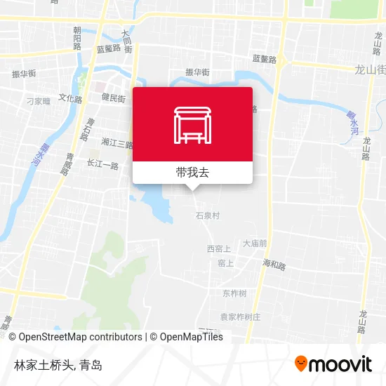 林家土桥头地图