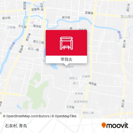 石泉村地图