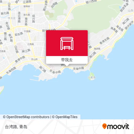 台湾路地图
