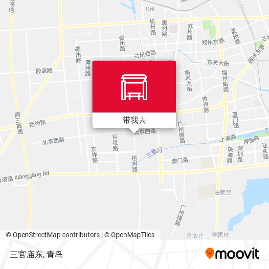 三官庙东地图