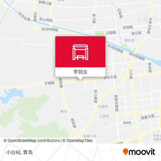 小台站地图