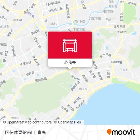 国信体育馆南门地图
