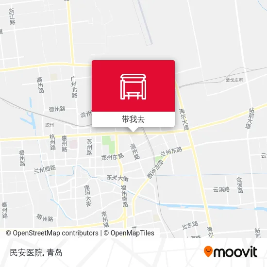 民安医院地图
