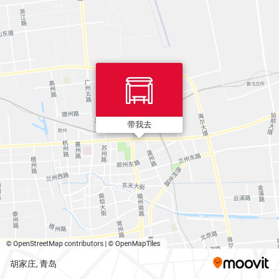 胡家庄地图