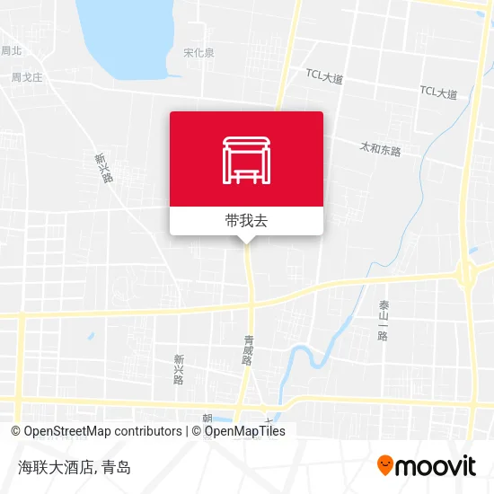 海联大酒店地图