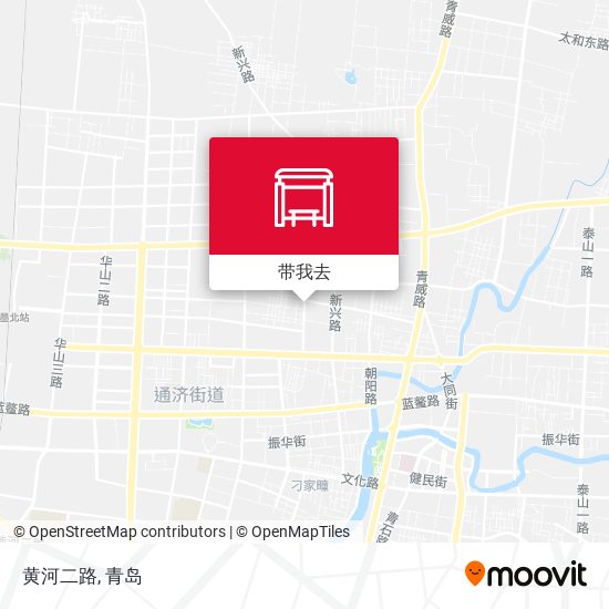 黄河二路地图