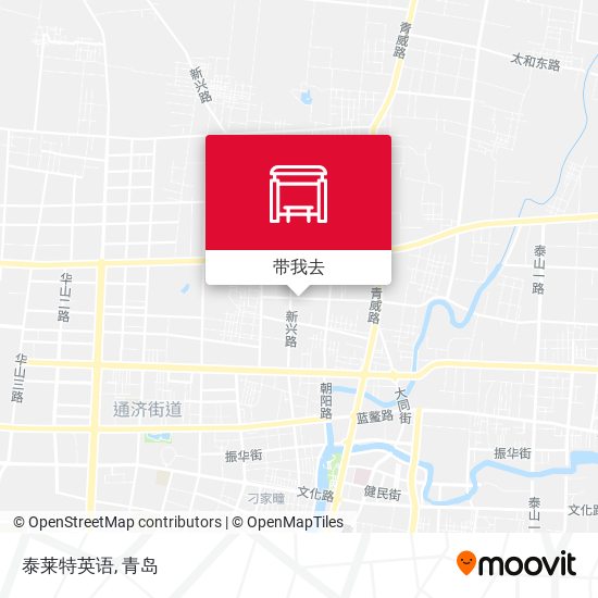 泰莱特英语地图