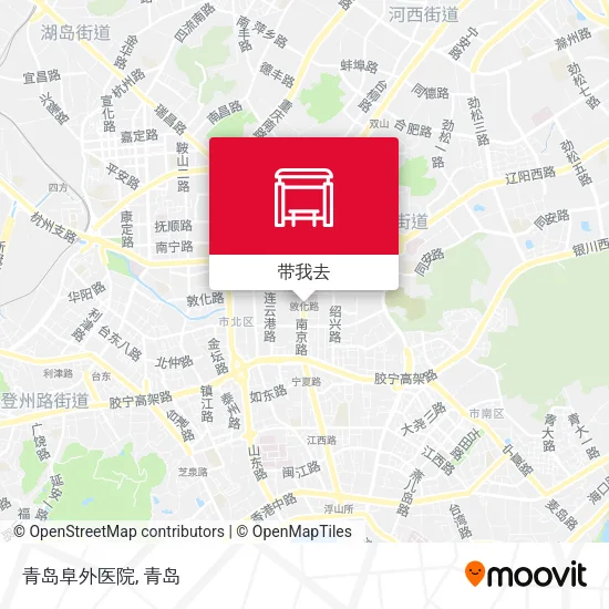 青岛阜外医院地图