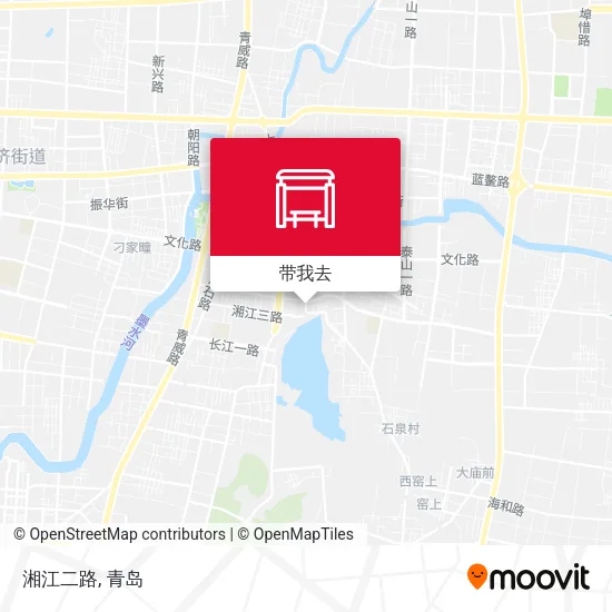 湘江二路地图