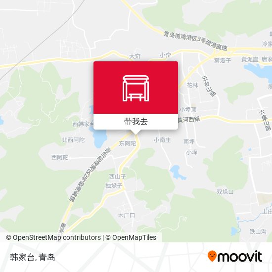 韩家台地图
