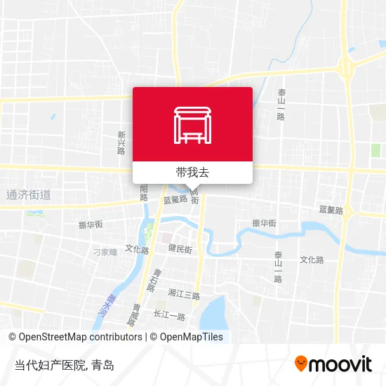 当代妇产医院地图