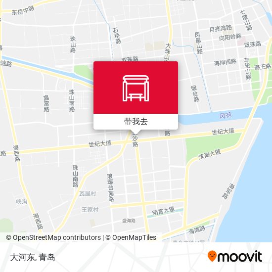 大河东地图