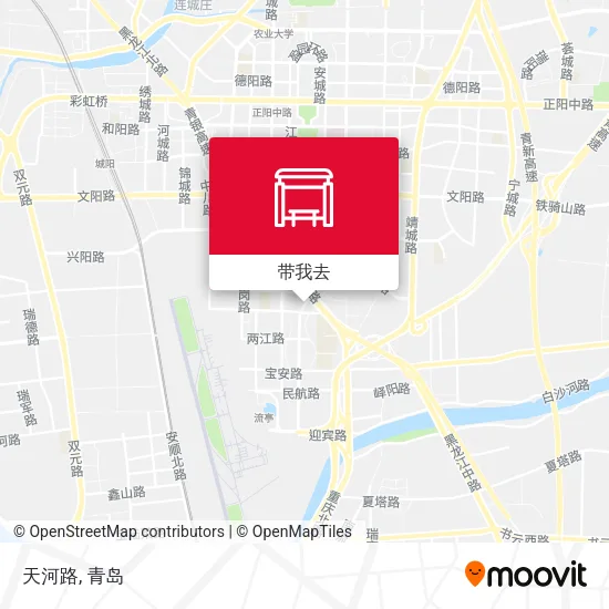 天河路地图