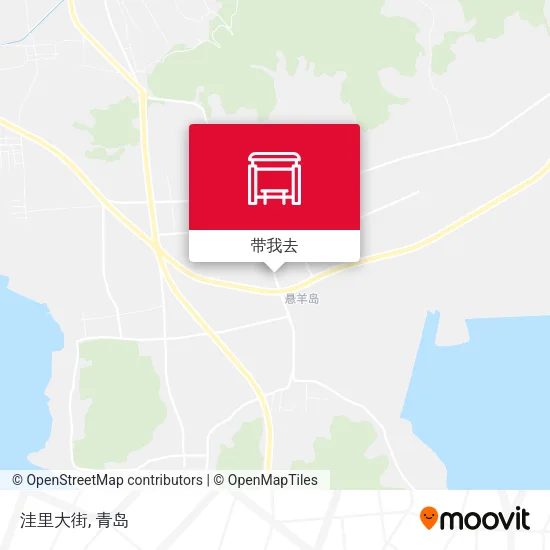 洼里大街地图